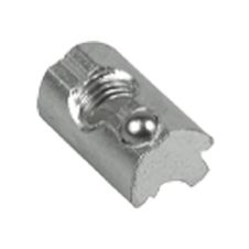 Piulita pentru canal sina Keno K-04, M8, aluminiu