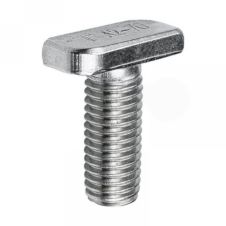 Surub cu cap T pentru fixare sina Keno K-19-30, M10 x 30 mm, inox