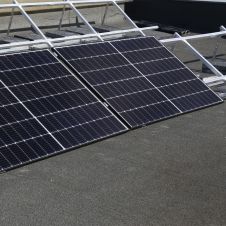 Sistem fotovoltaic hibrid 3 kW baterie 5 kWh invertor Huawei KIT-PV-3KW-MH-HUAWEI-TCO_Z, monofazat, cu montaj, prindere pentru acoperis tigla ceramica ondulata