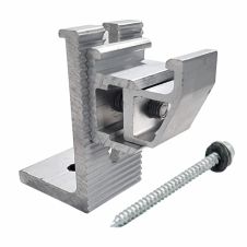 Ancora fixare sindrila bituminoasa Zonetec ZS-17PLUS, consola pentru sina, surub pentru lemn 6.3x80 mm