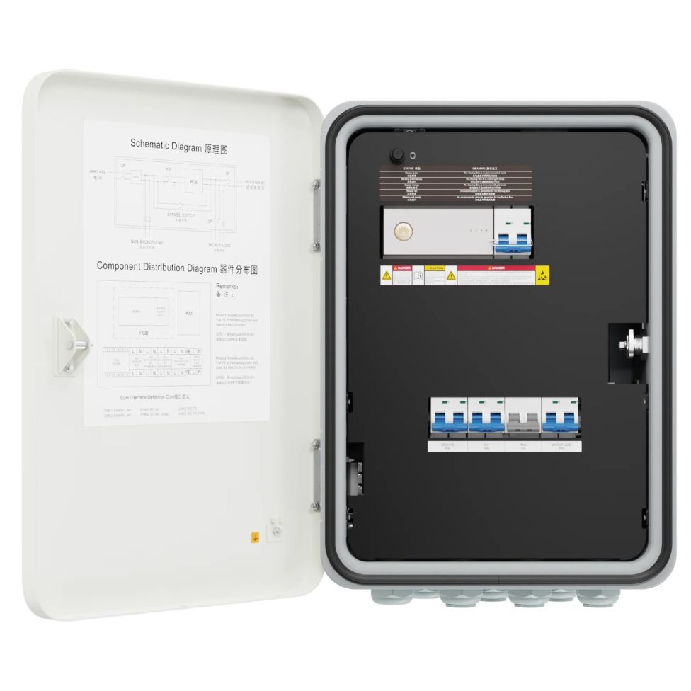 Sistem monofazat de back-up Huawei SMART-GUARD-63A-S0, pentru