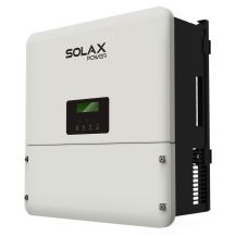 Invertor Solax X1-HYBRID-6.0-D, 6 kW, hibrid, monofazat, max 600 V, 2 stringuri, cu separator CC, adaptor Wi-Fi si CT ZERO EXPORT incluse